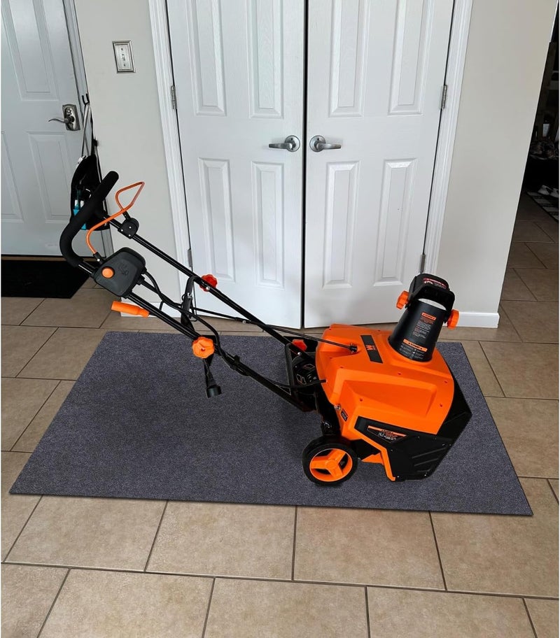 SEMPADA Snow Blower Mat,for Floor Surface/Absorbent mat Lightweight Washable Floor Mat，Under The Snow Blower Mat，Multifunctional Home Appliance mat，Back Non-Slip(36''x 72'') - Image 4